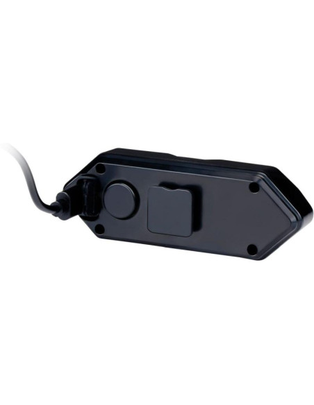 Lampka rowerowa tył z sygnalizatorem led ładowanie usb dunlop