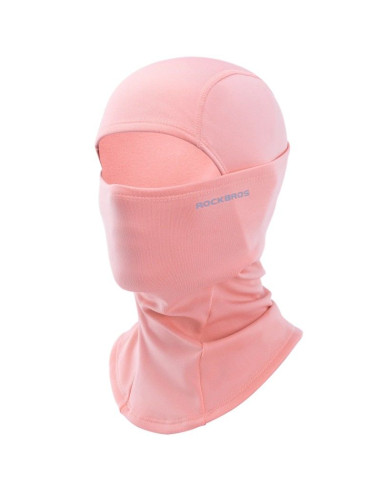 Rockbros ocieplana kominiarka lf7345 różowa