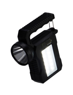 Latarka lampa camping ładowanie usb i solar redcliffs 2