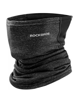 Rockbros komin sportowy lf7759 ocieplany czar-szar