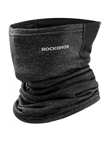 Rockbros komin sportowy lf7759 ocieplany czar-szar