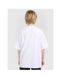 T-shirt oversize z nadrukiem chłopięcy 4f 4fjraw25ttshm3062-10s 2