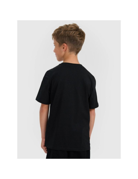 T-shirt regular z nadrukiem chłopięcy 4f 4fjraw25ttshm3168-20s