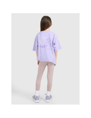 Legginsy dzianinowe dziewczęce 4f 4fjraw25ttigf291-83s