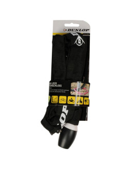 Zapięcie rowerowe dunlop łańcuch na zamek dł.120cm czarne