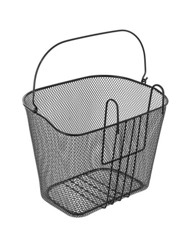 Koszyk metalowy rowerowy przedni na hak enero