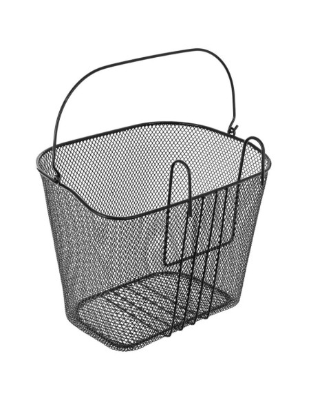 Koszyk metalowy rowerowy przedni na hak enero