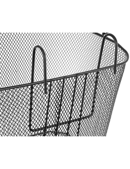 Koszyk metalowy rowerowy przedni na hak enero