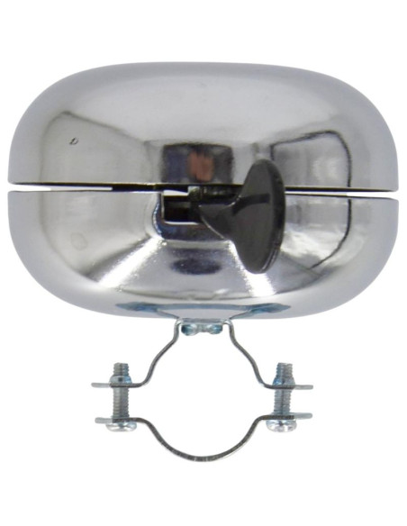 Dzwonek rowerowy retro 80x50mm silver xqmax