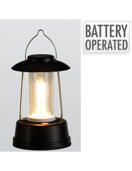 Latarka lampa camping baterie 12x8x8cm redcliffs