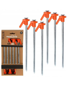 Śledzie do namiotu 21cm kpl 6szt metal plastik redcliffs