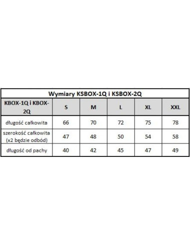Koszulka bokserska masters - kbox-1q xxl
