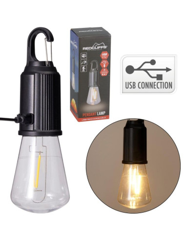 Latarka lampka turystyczna 17cm redcliffs