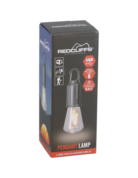 Latarka lampka turystyczna 17cm redcliffs