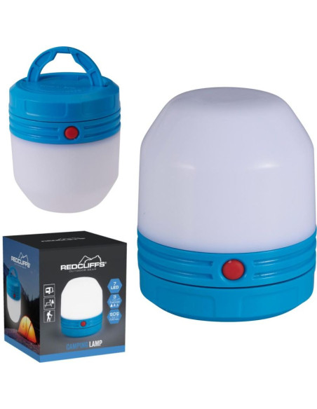 Latarka lampka turystyczna 8x9cm niebieska redcliffs