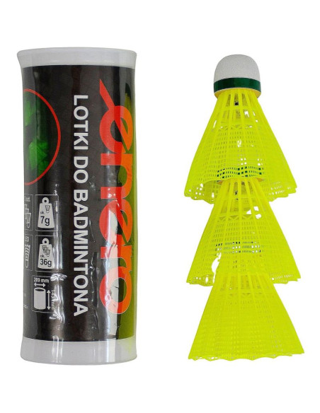 Lotka badminton nylon led 3szt enero