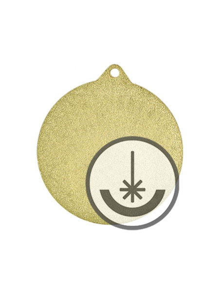 Medal grawerowany laserem- rmi