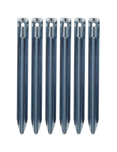 Śledzie szpilki do namiotu 20.5cm kpl.6szt metalowe enero camp