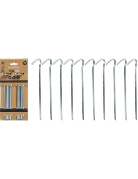 Śledzie do namiotu 17cm kpl 10szt metal redcliffs