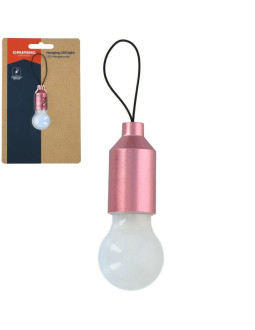 Latarka  turystyczna led grundig - róż