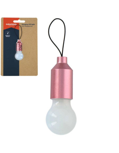 Latarka  turystyczna led grundig - róż