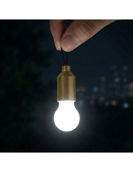 Latarka turystyczna led grundig - złoty