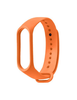 Pasek silikonowy do xiaomi 5/6 - pomarańczowy