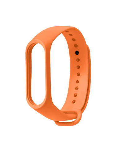 Pasek silikonowy do xiaomi 5/6 - pomarańczowy