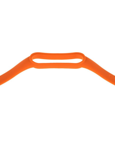 Pasek silikonowy do xiaomi 5/6 - pomarańczowy