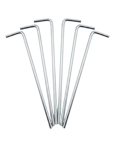 Śledzie szpilki do namiotu 18cm kpl.6 szt metalowe enero camp