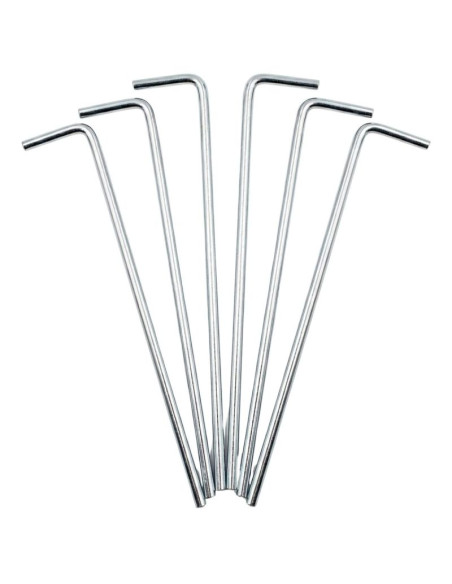 Śledzie szpilki do namiotu 18cm kpl.6 szt metalowe enero camp