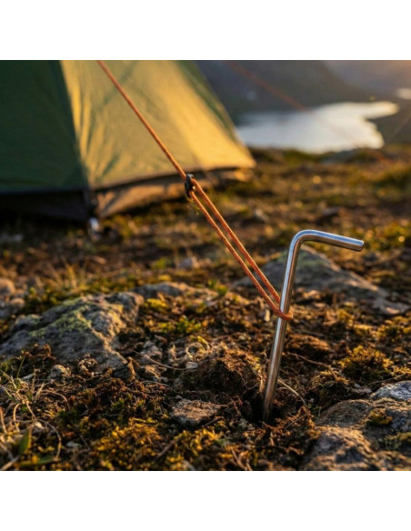Śledzie szpilki do namiotu 18cm kpl.6 szt metalowe enero camp