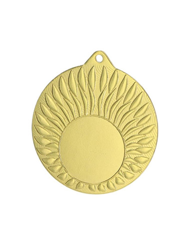 Medal złoty ogólny z miejscem na emblemat 25 mm - stalowy