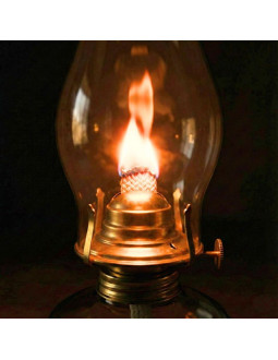 Knot płaski do lampy naftowej i pochodni 24x1,2x0,6 cm - zestaw 4szt 2