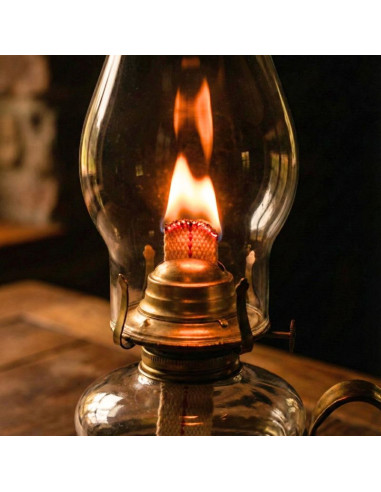 Knot płaski do lampy naftowej i pochodni 100x1,2x0,3 cm