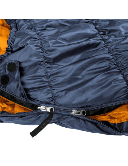 Śpiwór syntetyczny deuter exosphere 0c/32f, ink/maple