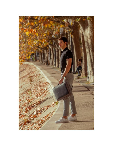 Xd design plecak antykradzieżowy bobby bizz 2.0 szary p/n: p705.922