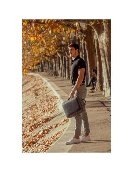 Xd design plecak antykradzieżowy bobby bizz 2.0 szary p/n: p705.922