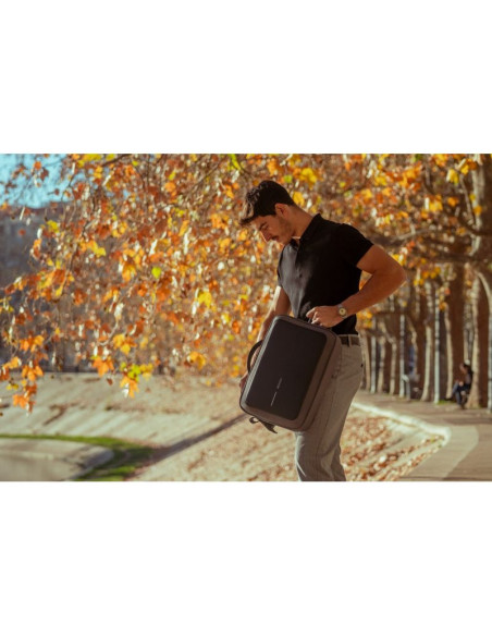 Xd design plecak antykradzieżowy bobby bizz 2.0 szary p/n: p705.922