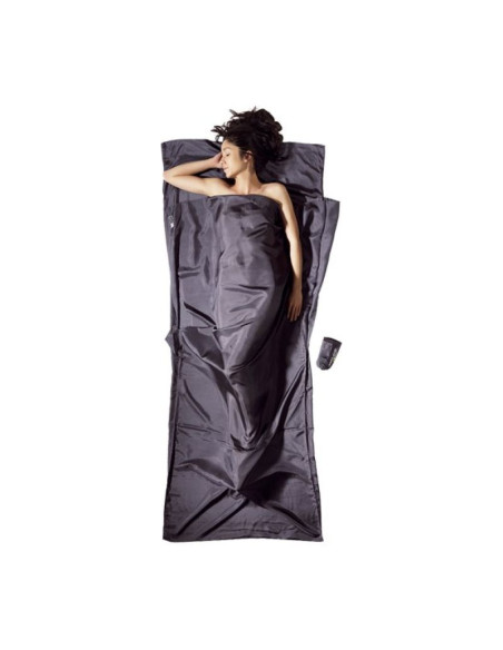 Prześcieradła podróżne cocoon insect shield, 218 x 90 cm, 100% jedwab nosorożec
