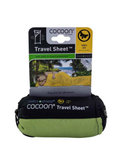 Prześcieradła podróżne cocoon insect shield, 218 x 90 cm 100% jedwabne pnącze