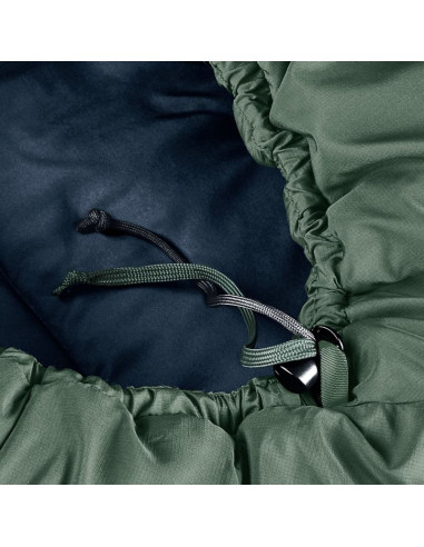 Śpiwór syntetyczny deuter orbit 0c/32f 185cm, ivy/ink