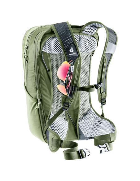 Plecak rowerowy deuter race air 14 + 3, mineral/glove