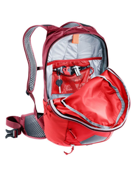 Plecak turystyczny deuter race 16, cherry/masala