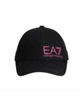 Czapka z daszkiem bejsbolówka ea7 emporio armani czarna - 247088 cc010 28521 2