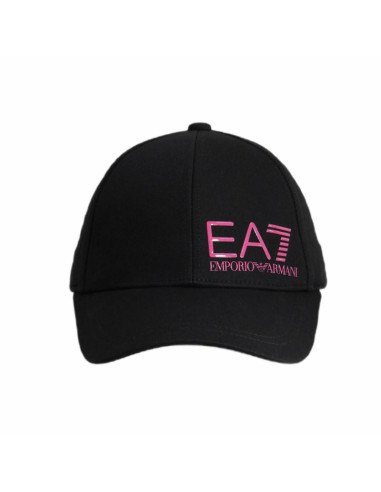 Czapka z daszkiem bejsbolówka ea7 emporio armani czarna - 247088 cc010 28521