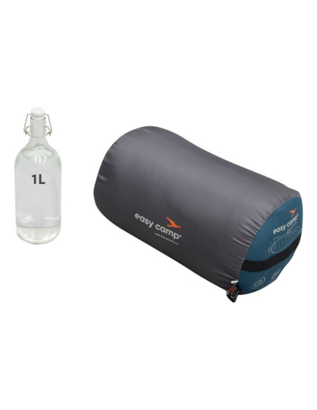 Śpiwór syntetyczny easy camp raven i mummy 5c (190 cm)