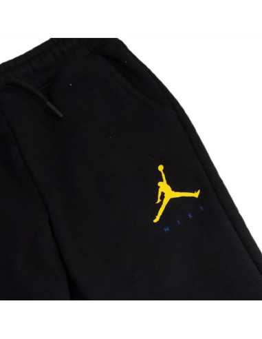 Spodnie dresowe dziecięce air jordan kids jdb jumpman czarne - 85a678-023