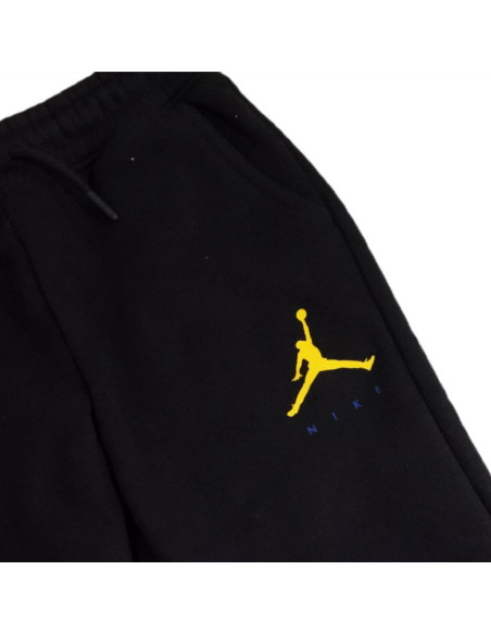 Spodnie dresowe dziecięce air jordan kids jdb jumpman czarne - 85a678-023
