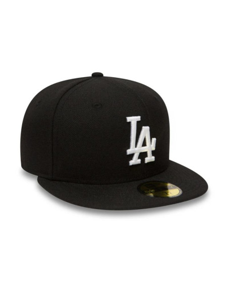 Czapka z daszkiem new era 59fifty mlb la los angeles dodgers essential black fullcap - 10047495